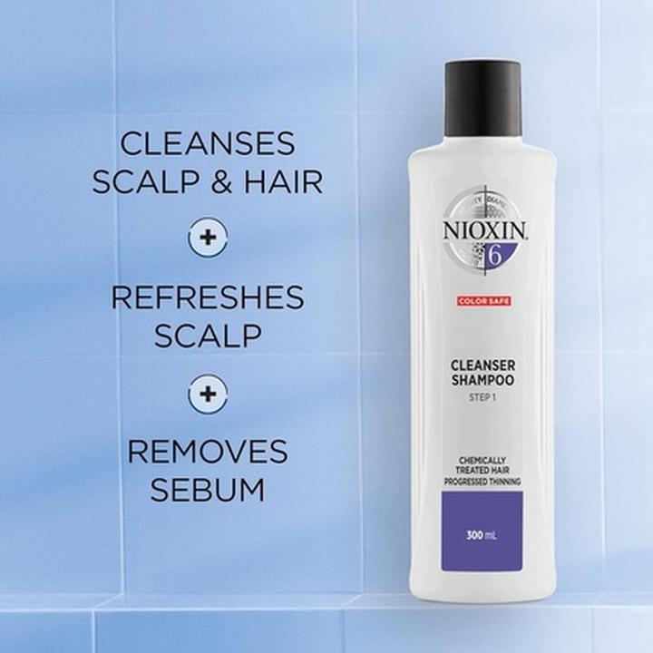 Produktbild Nioxin Cleanser System 6 (300 ml, Flüssiges Shampoo)
