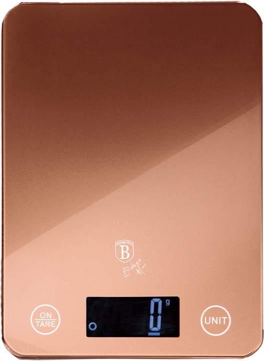 Productafbeelding BerlingerHaus Digitale keukenweegschaal max. 5 kg Rose Gold Edition