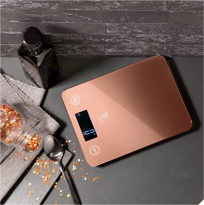 Productafbeelding BerlingerHaus Digitale keukenweegschaal max. 5 kg Rose Gold Edition