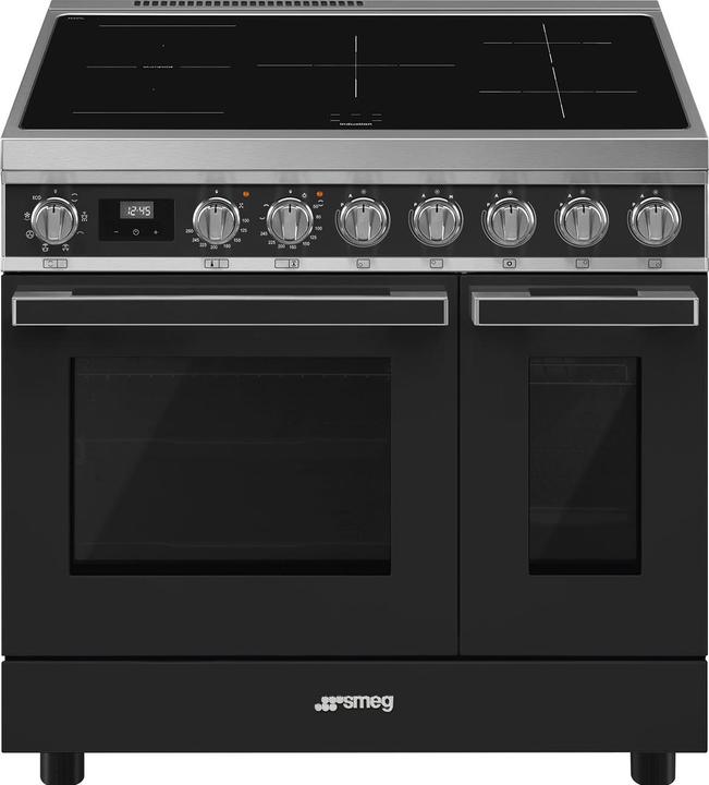 Smeg Portofino Inductiefornuis CPF92IMA, antraciet