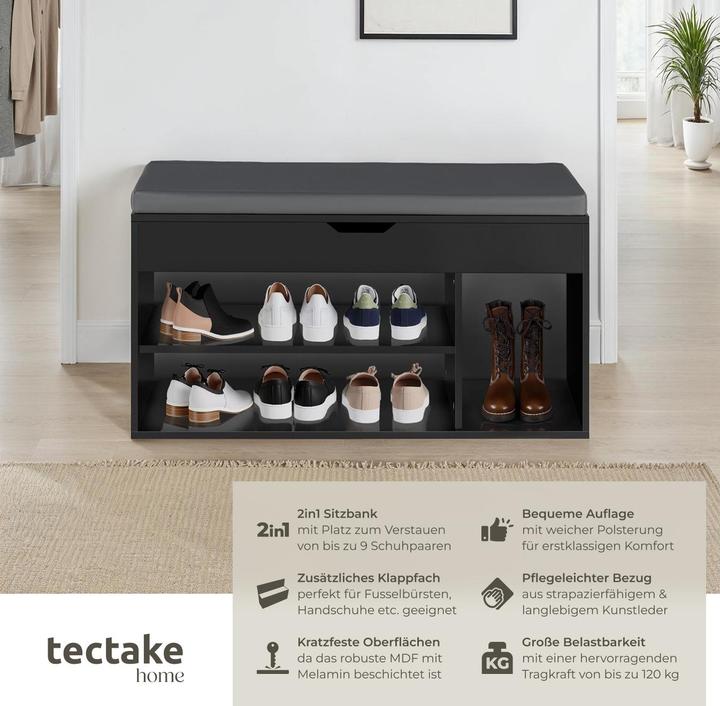 Actual product image tectake Madeline (104 x 30 x 49 cm)