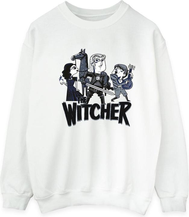 Immagine prodotto Netflix The Witcher Team Illustrated Felpa Uomo (XXL)