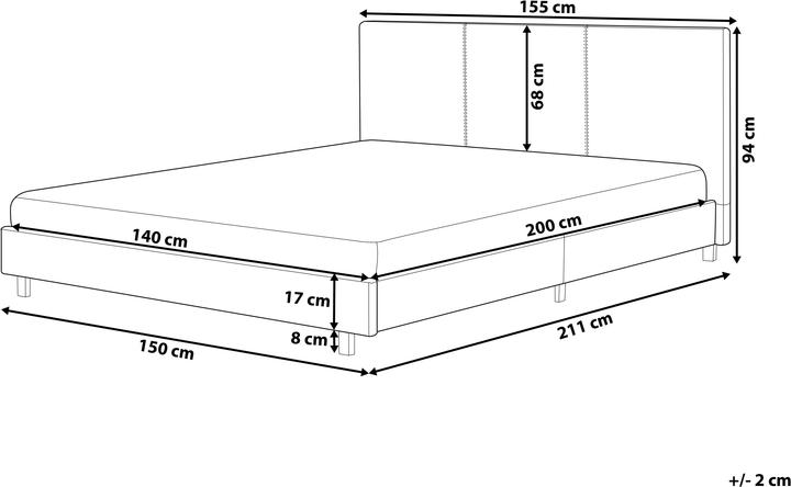 Actual product image Beliani Albi (140 x 200)