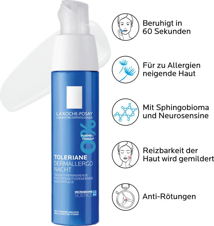 Produktbild La Roche Posay Tolériane Dermallergo (40 ml, Nachtcreme)