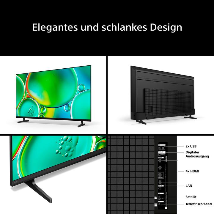 Image du produit Sony K50S25M2PB (50", Bravia 2 II, LED, 4K, 2026)