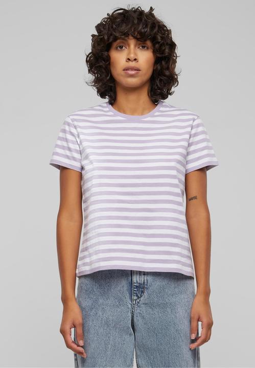 Produktbild Urban Classics Ladies Regular Striped Tee - 142653 (L)