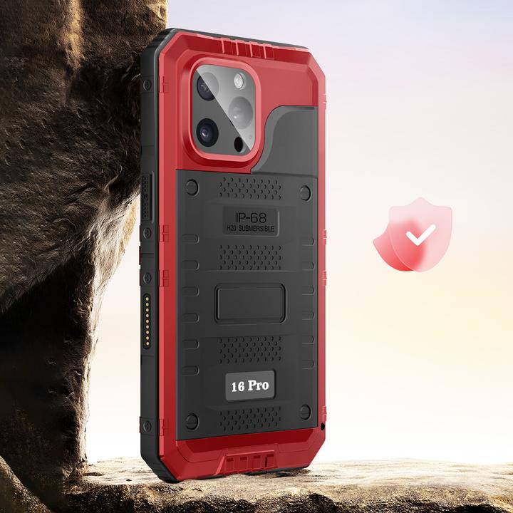 Immagine prodotto Avizar IP68 Hülle iPhone 16 Pro Rand verstärkt (Apple iPhone 16 Pro)