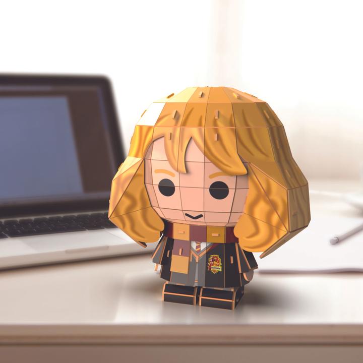 Actual product image Spin Master 4D Puzzles - Hermione Chibi Solid (6068745) (82 pieces)