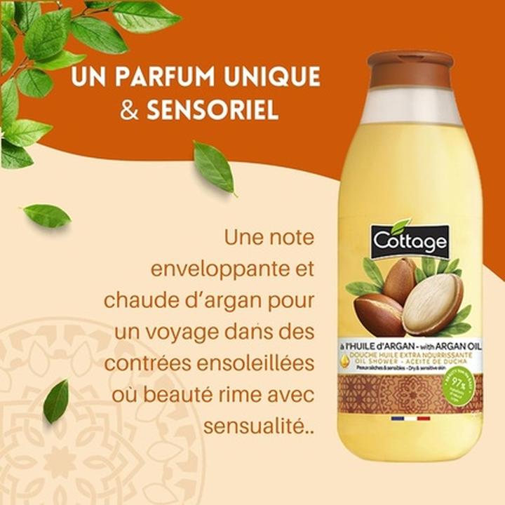 Image du produit Cottage douche huile argan (560 ml)