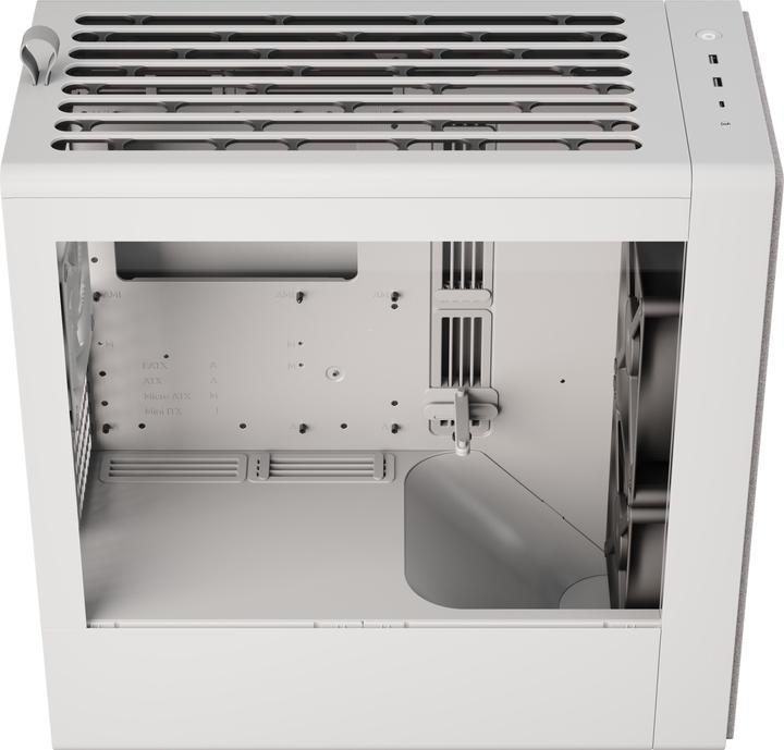 Produktbild Havn BF 360 PC-Gehäuse, Midi-Tower, E-ATX, Tempered Glass - weiss (ATX, E-ATX, mATX, Mini-ATX, Mini-ITX)