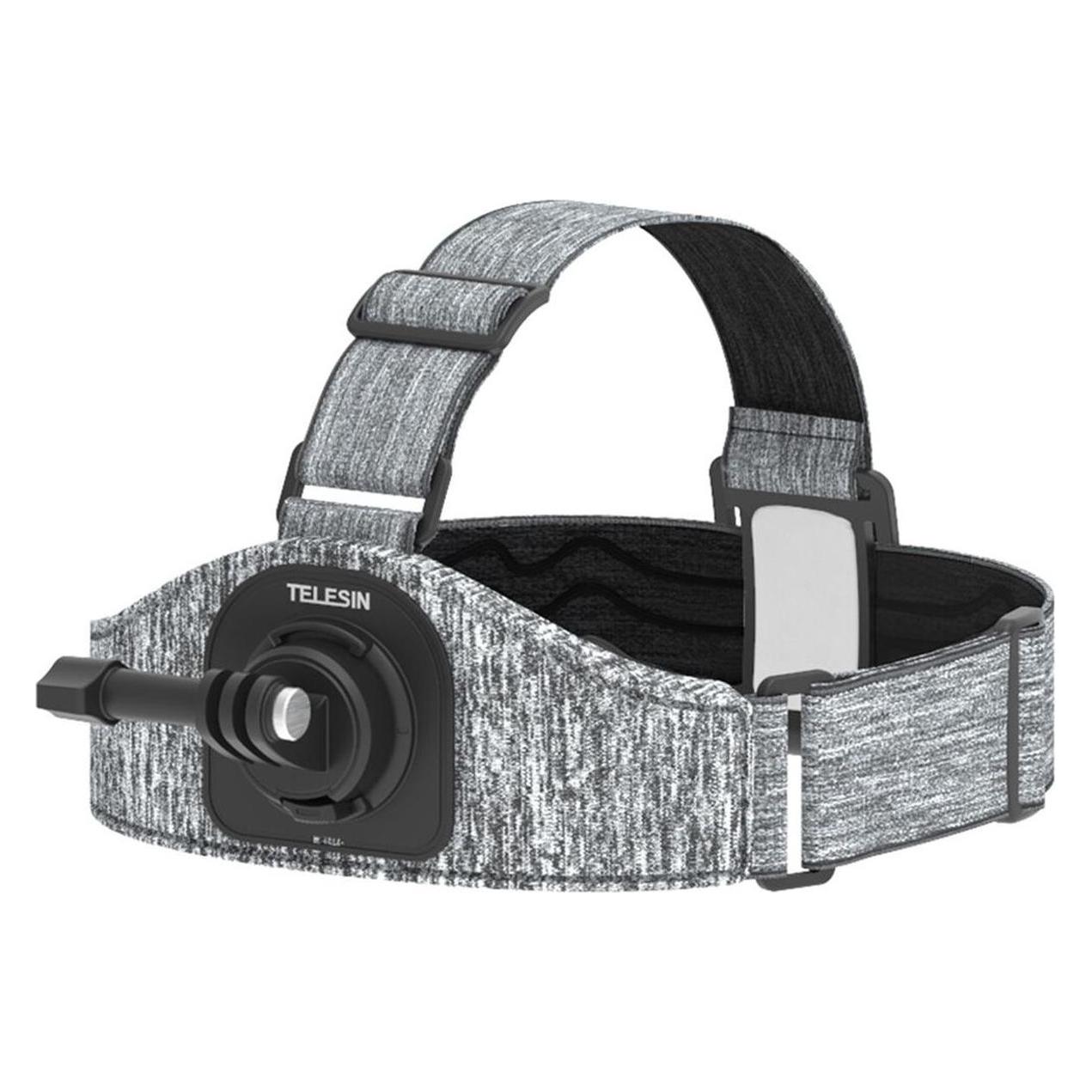 Telesin Hoofdband Met Twee Bevestigingspunten Voor Sportcamera's (Gp-Hms-T06), Actioncam-accessoires