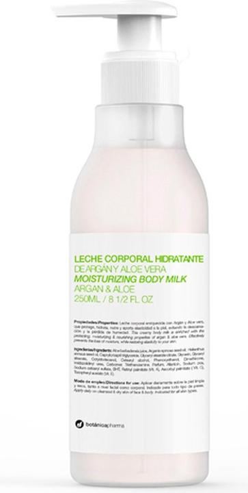 Botánicapharma Botanicapharma - Moisturising Body Milk Moisturising Body Milk Argan & Aloe 250Ml (Body milk, 250 ml)