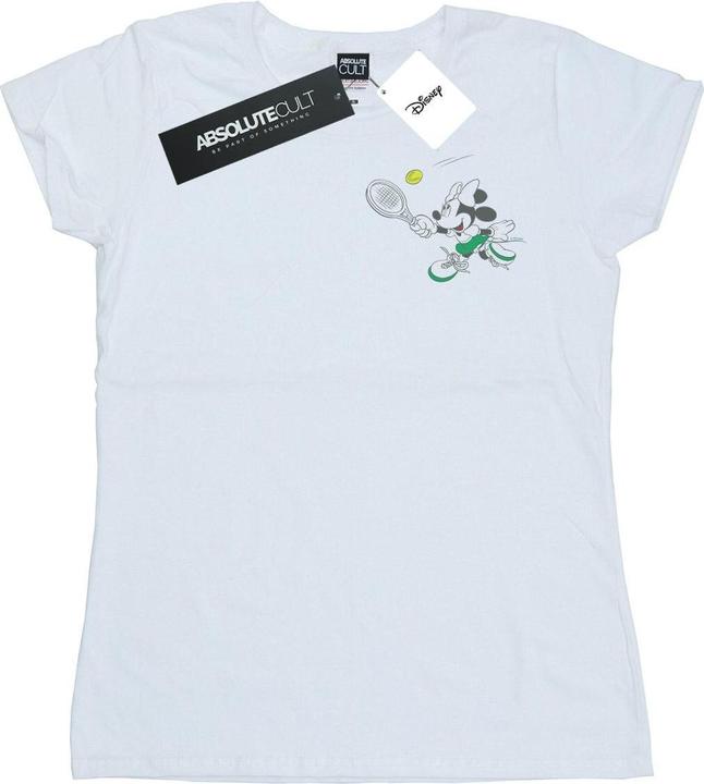 Disney Minnie Mouse Tennis Breast Print TShirt (L)