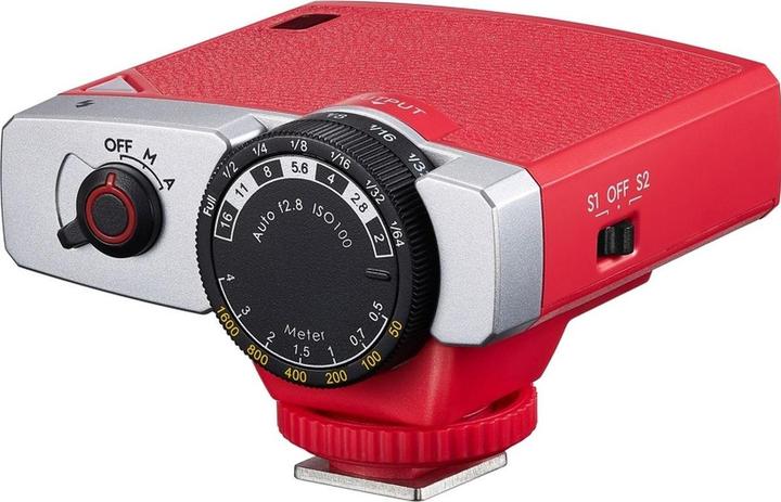 Produktbild Godox Retro Lux Junior Red (Aufsteckblitz, Sony, Canon, Olympus, Nikon, Fuji)