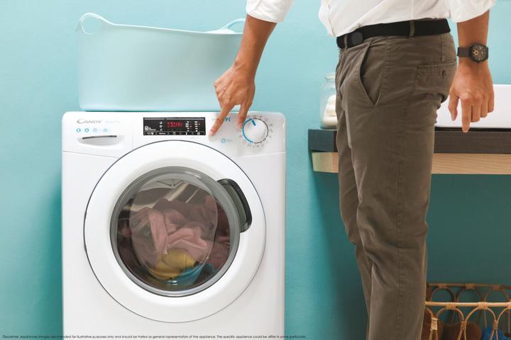 Actual product image Candy Washer-dryer CSOW 4965TE/1-S Washing 9 kg Drying 6 kg