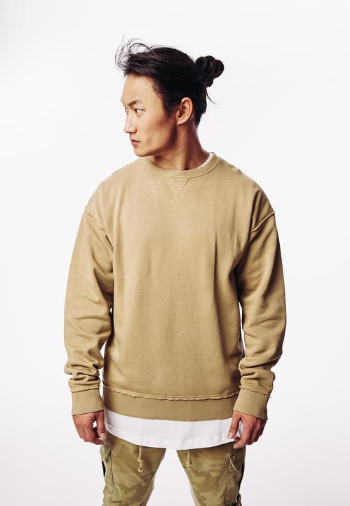 Produktbild Urban Classics Oversized Open Edge Crew (S)