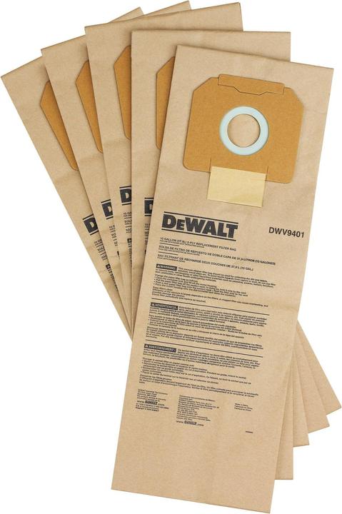 DeWalt Paper dust bag (5 x)