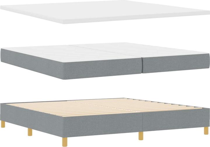 Actual product image vidaXL Boxspringbett (200 x 200 cm)