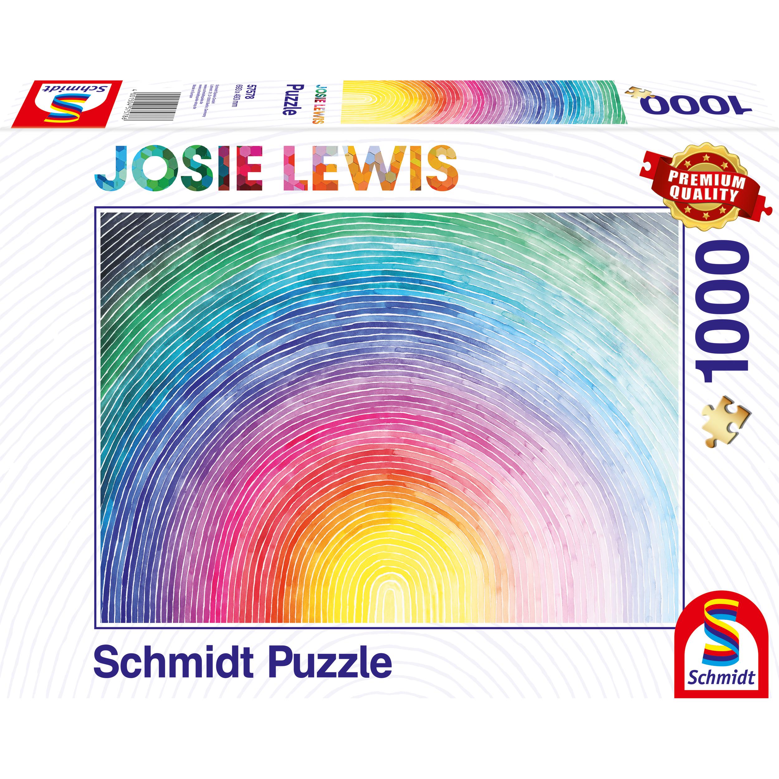 Schmidt Spiele Aufgehender Regenbogen (1000 Teile)