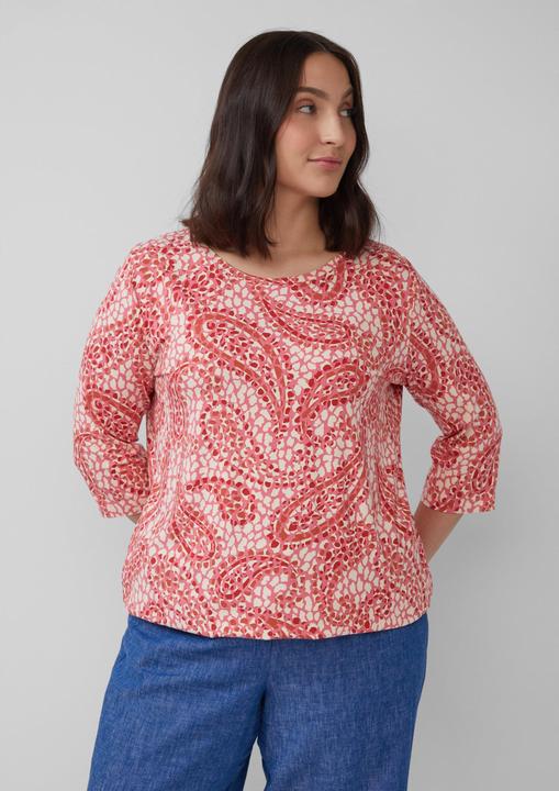 Image du produit S.Oliver T-Shirt Shirt aus Viskosestretch in O-Shape (54)