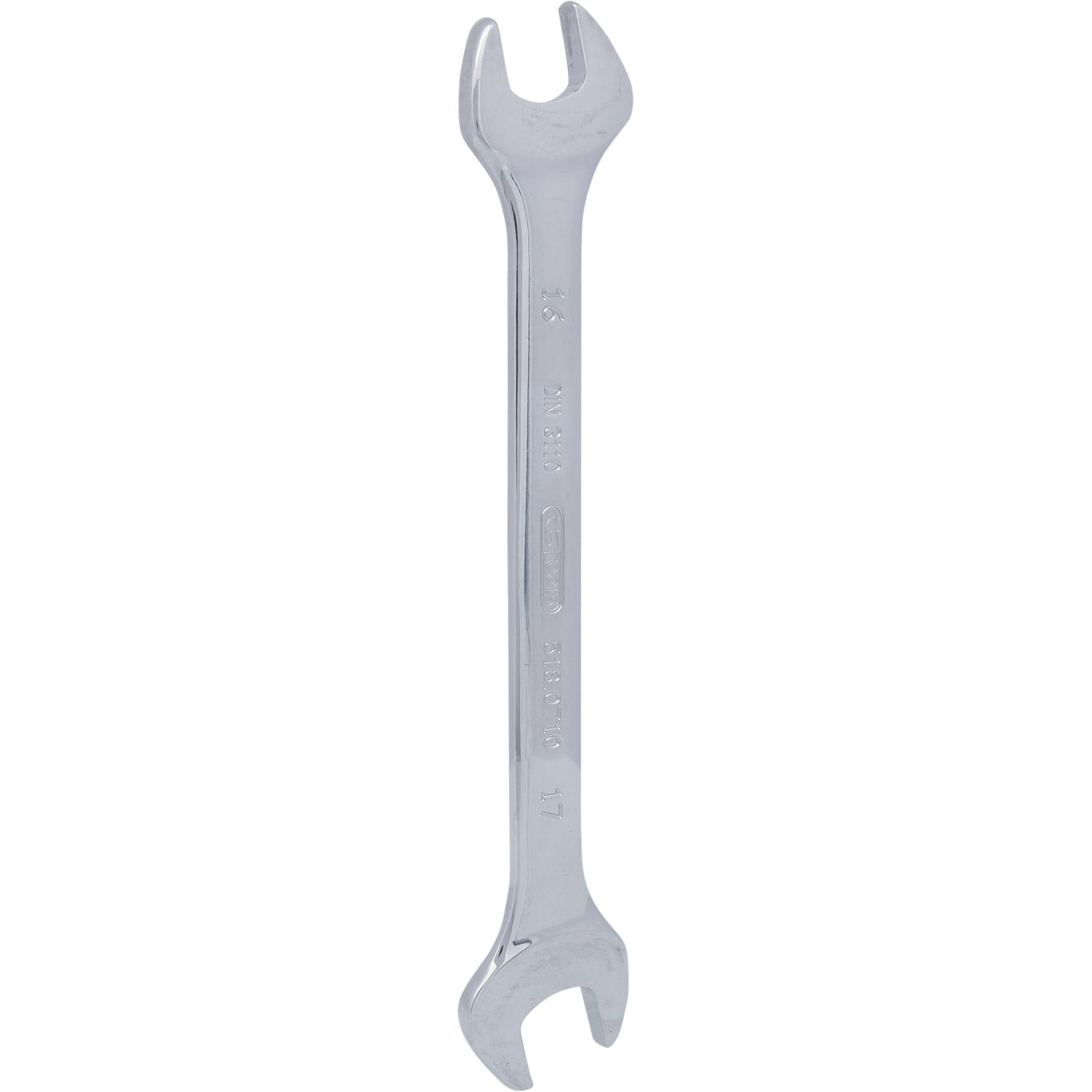 KS Tools, Schraubenschlüssel, CHROMEplus Doppel-Maulschlüssel (17 mm)