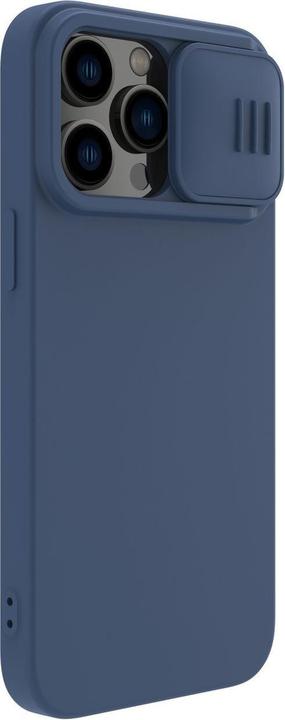 Image du produit Nillkin CamShield Magnetic Silicone Case for iPhone 14 Pro Max Magnetic MagSafe Cover with Camera Cover Bleu (Apple iPhone 14 Pro Max)