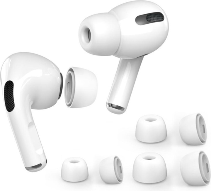 Deltalabs Airpods Pro / Pro 2 Ohrpolster Rutschfeste Eartips Silikon (AirPods Pro)