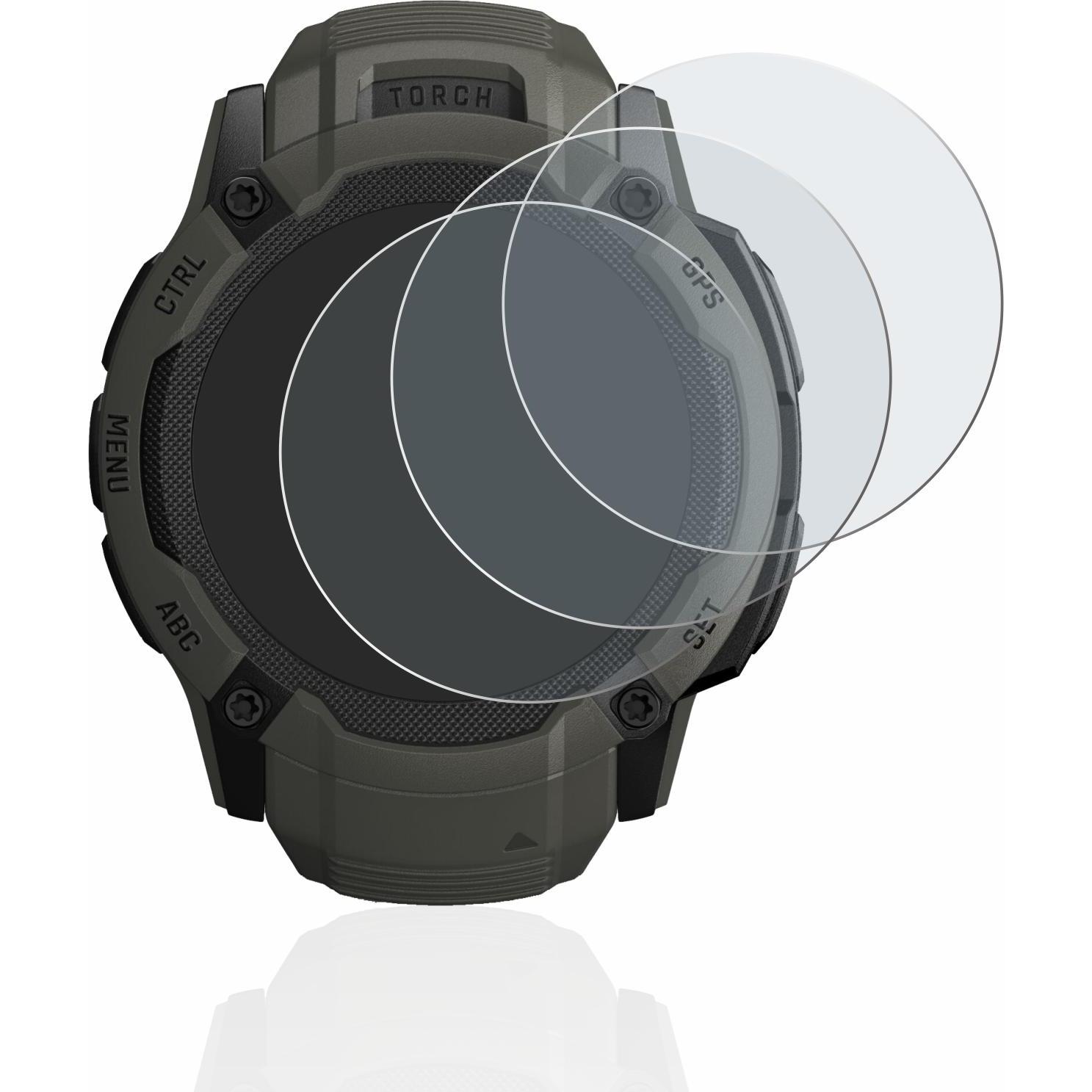 Thumbnail - BROTECT Entspiegelungs-Schutzfolie Displayschutz Matt, Smartwatch Schutzfolie, Grau