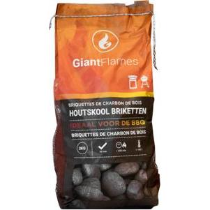 Giant Flames Pefc-Holzkohlebriketts 3 Kg (3 kg) (58802755)