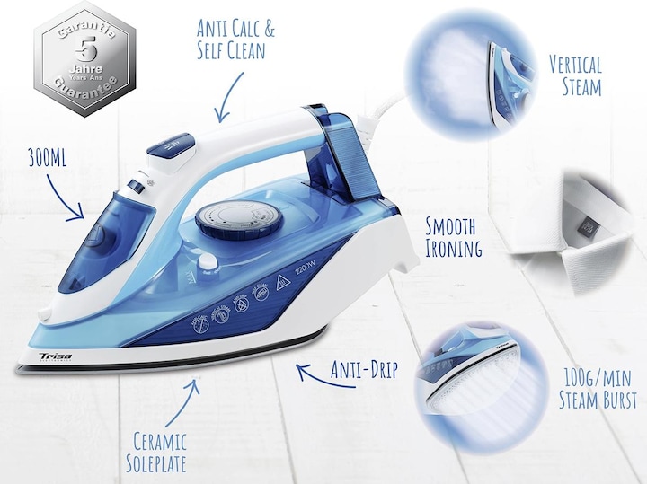 Image du produit Trisa Vapeur de confort i5717 (2200 W, 100 g/min)