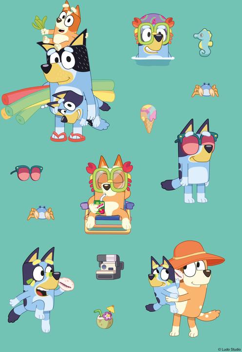 Produktbild Panini Bluey: Superstarker Sticker- und Malspass (500 Sticker)