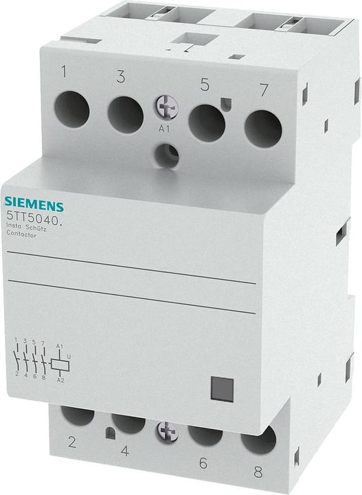 Produktbild Siemens SIEM 5TT5840-2 INSTA SchÃ¼tz mit 4 SchlieÃern Kontakt fÃ¼ r AC