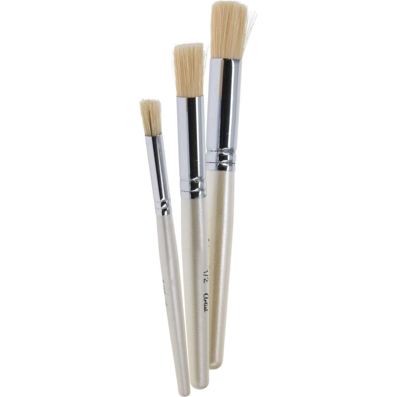 Pinsel, Pinsel -Schablonen-Tamponeer-Set
