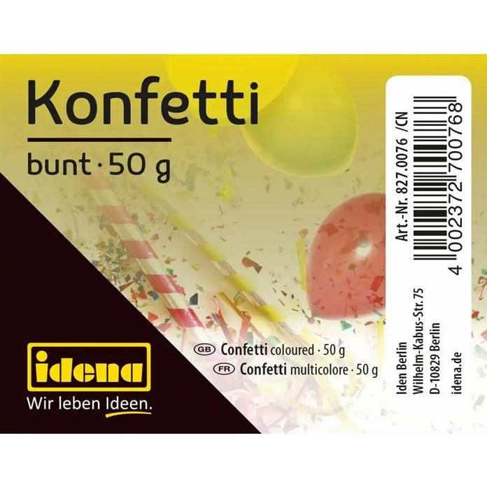 Thumbnail - Idena Konfetti 50g Beutel