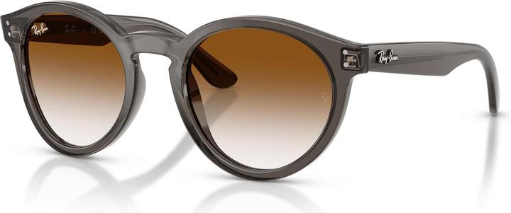 Dunkelgrau Transparent, Hellbraun mit Farbverlauf