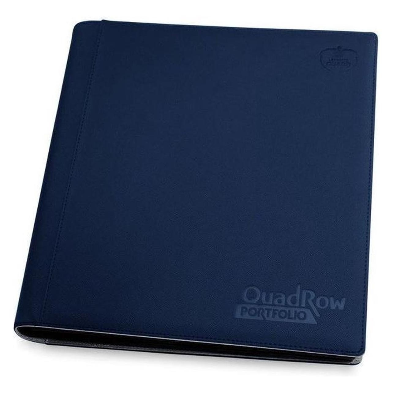 Ultimate Guard UGD010425 - Portfolio 480 - 24-Pocket Xenoskin (Quadrow), Blau