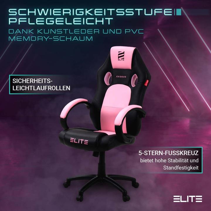 Immagine prodotto Elite MG100 Exodus, nero/rosa