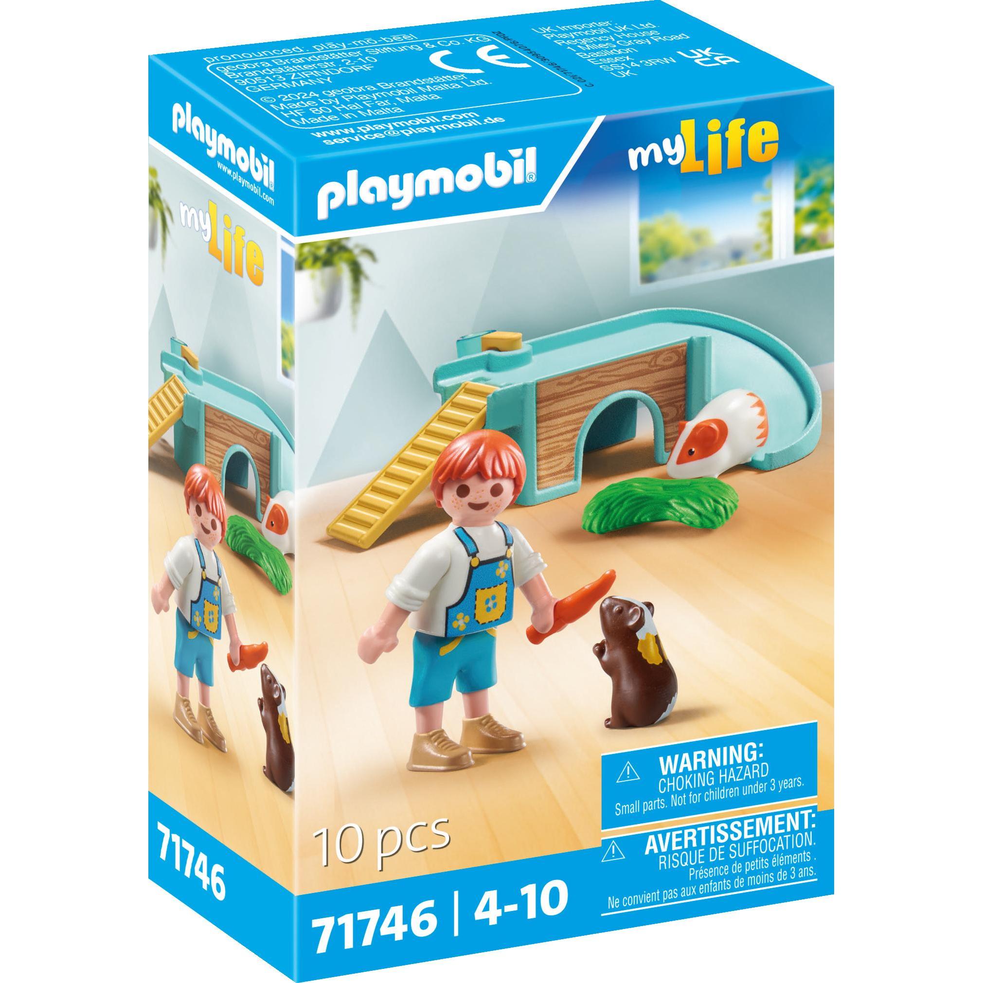 Playmobil Ragazzo con porcellino d'India (71746)