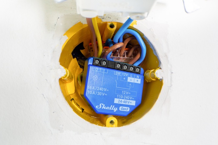 Image du produit Shelly 1 Gen3 x2 (Actionneur de commutation)
