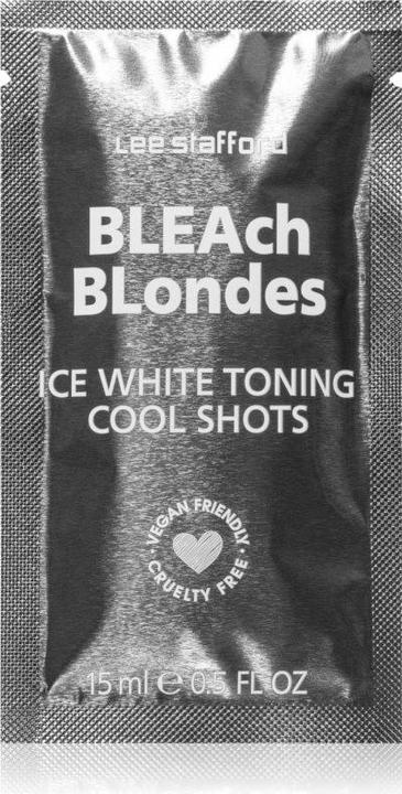 Produktbild Lee Stafford Bleach Blondes Ice White Cool Shots 4 x 15 ml
