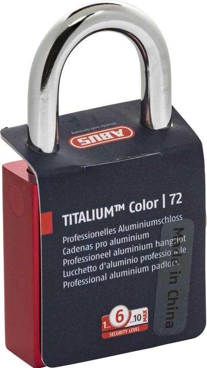 Produktbild Abus 72/40 red Love Lock 4 Lock-Tag