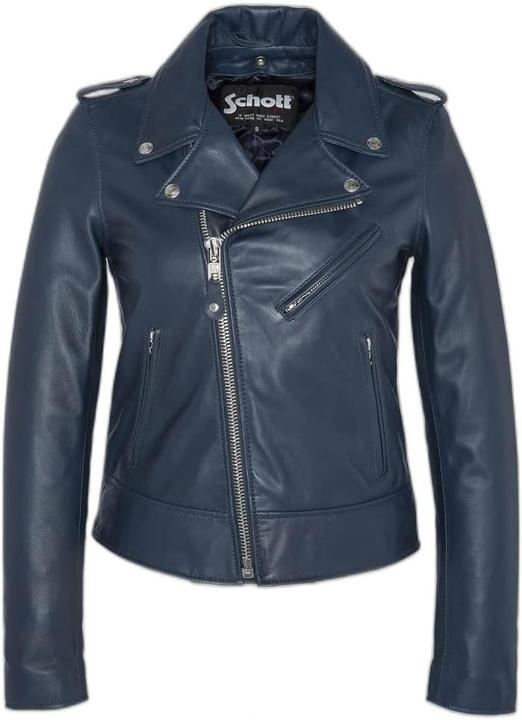 Actual product image Schott Nyc Long Sleeve Leather Jacket (S)