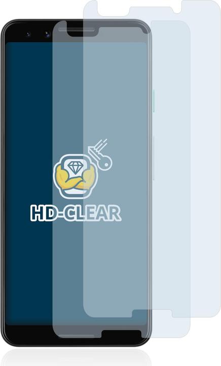 Produktbild BROTECT Schutzfolie Displayschutz Klar (2 Stück, Google Pixel 3)