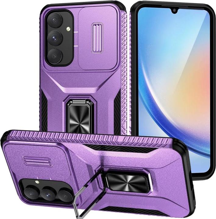 Actual product image Cover-Discount Galaxy A35 - Armor Case with kickstand (Samsung Galaxy A35)