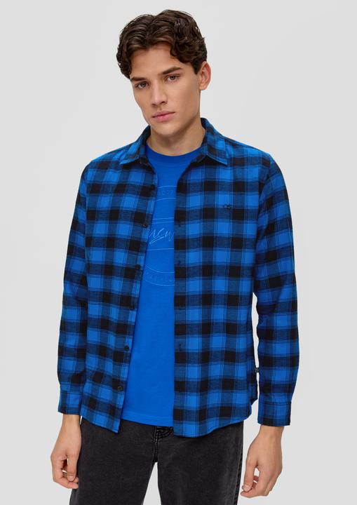 Produktbild s.Oliver Hemd Slim: Hemd aus Twill (L)