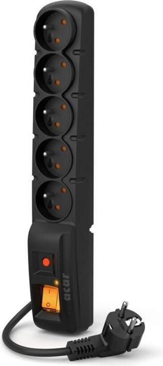 Produktbild Acar SURGE AND INTERFERENCE FILTER F5 PRO black (5 x, CEE 7/5, 3 m)
