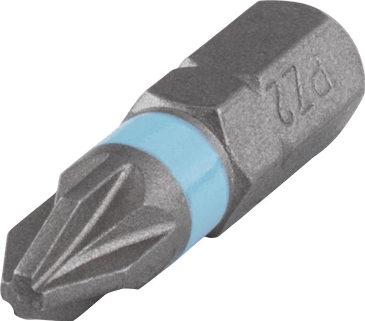 Produktbild wolfcraft 3 Bits Solid PZ 2 (Kreuz Pozidriv PZ)
