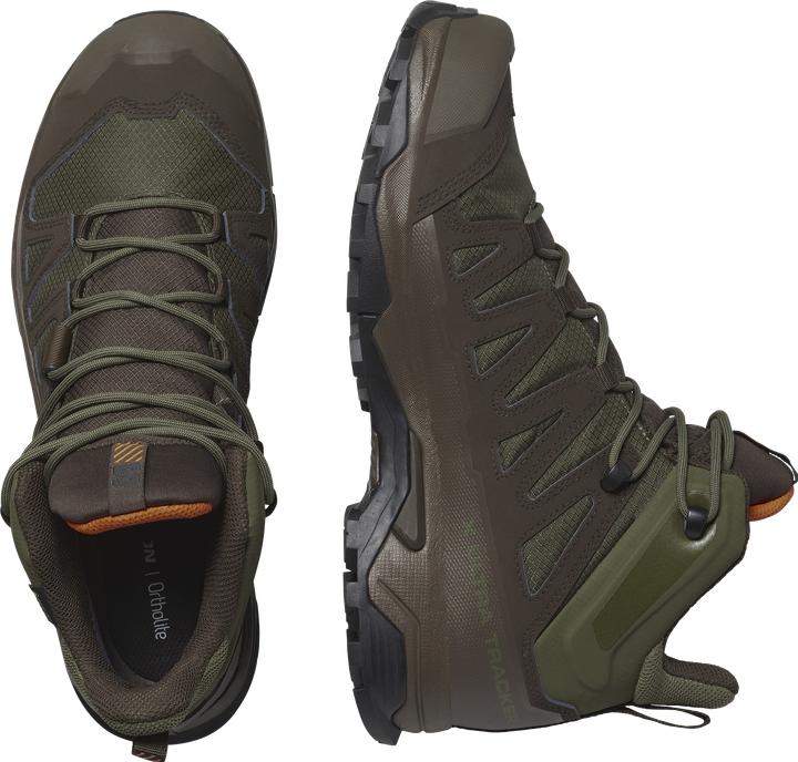 Image du produit Salomon X ULTRA TRACKER GTX - Vert / Terre Marron / Orange - Vert / Terre Marron / Orange - UK 8 (UE) (42)