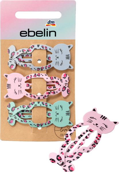 Produktbild dm ebelin Haarclipse Tier-Motiv