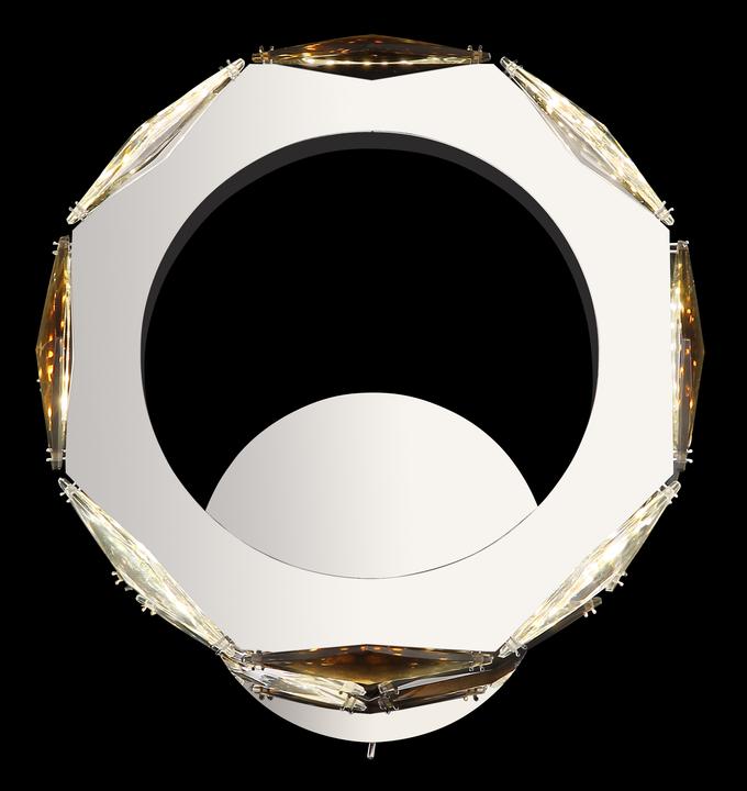 Produktbild Globo Wandleuchte Metall Verchromt, 1xled (900 lm)